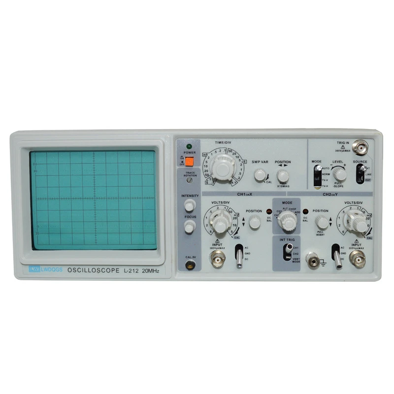 

20MHz Dual Channel Analog Oscilloscope