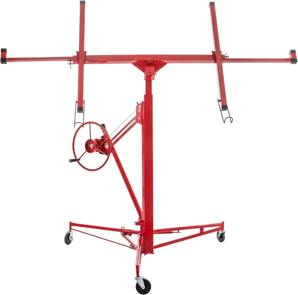 Drywall Rolling Lifter Panel, Sheetrock Lift Drywall Lift, Weight Capacity Panel Hoist Jack Tool