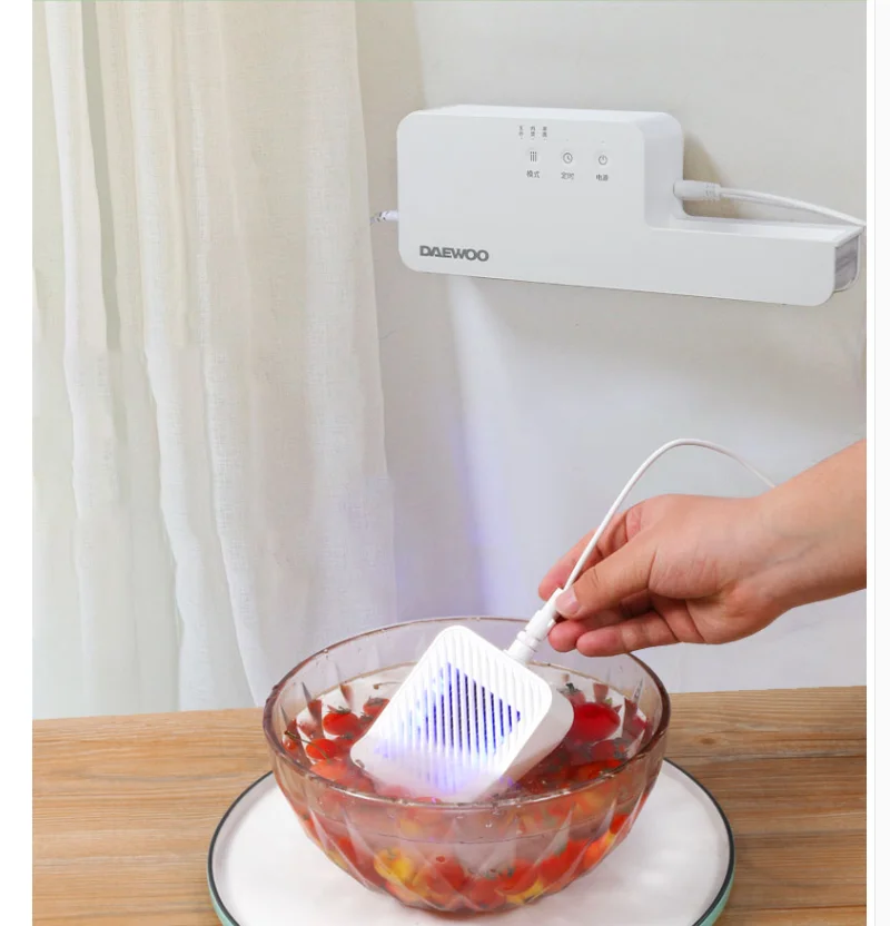Korea Daewoo fruit and vegetable washing machine wall mounted vegetable washing machine household full-automatic meat and fruit 2