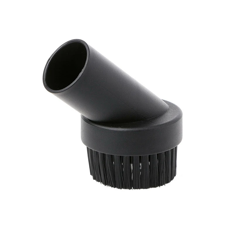 1Pc Round Dust Cleaning Brush Tool For Interface Inner Diameter 32mm Vacuum Cleaner Household Vacuum Cleaner Replacement Spare 1 pcs vacuum cleaner connector inner diameter 32mm outder diameter 37mm for hose 32mm 39mm vacuum cleaner parts