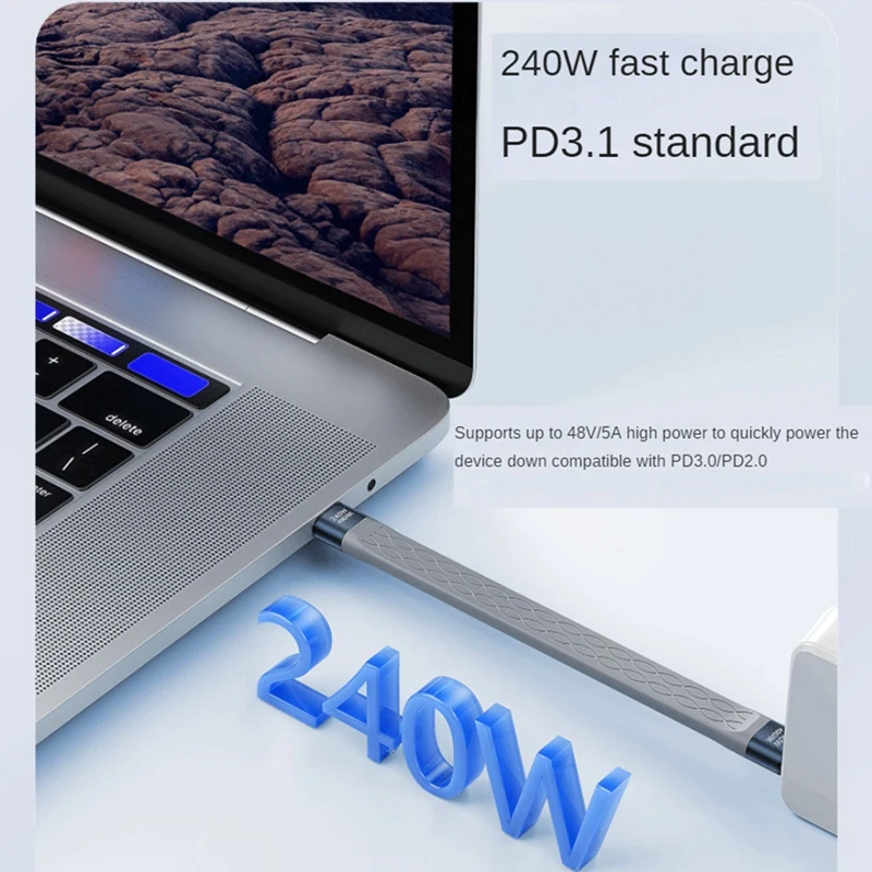 Ʈ 3/4  15  ƽ SSD ͸, USB4  ̺, 40Gbps USB C C Ÿ ª ̺, PD 240W, 8K, 60Hz