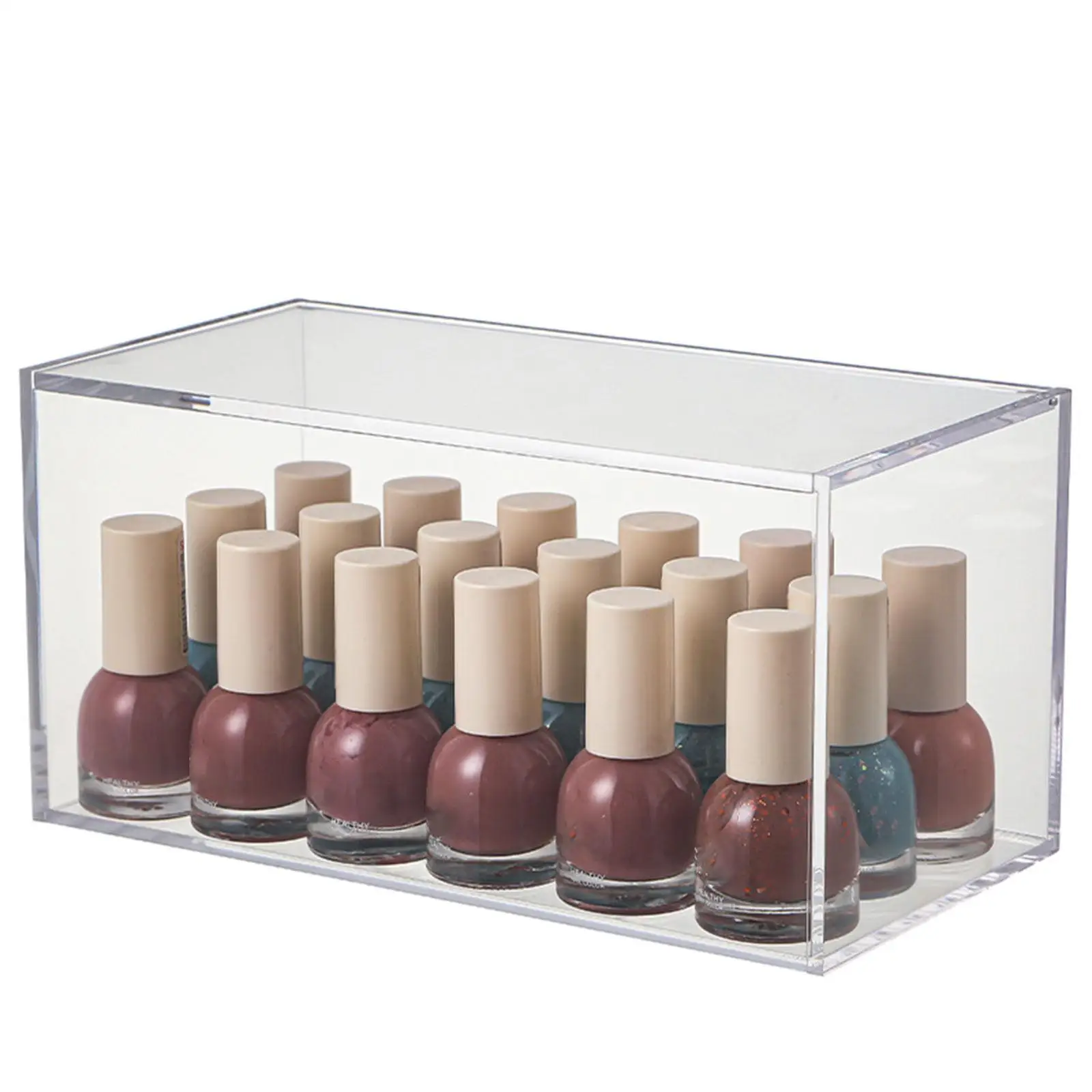 Acrylic Storage Box With Lid Home Dustproof Display Case