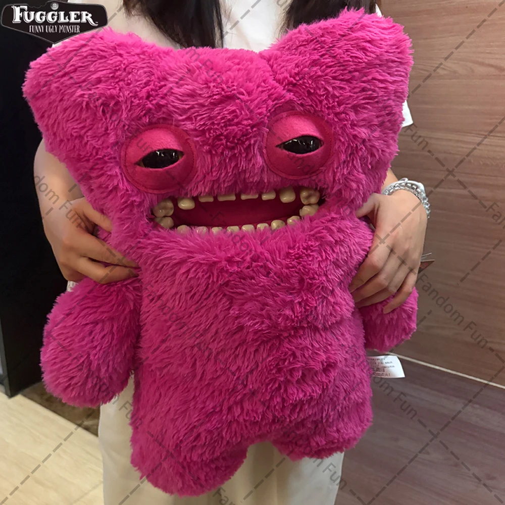 Big Fuggler Original Monster Plush Doll 38-45Cm Large-Sized Funny Ugly Tooth Monster Crazy Rabbit Fluffy Stuffed Cushion Pillow