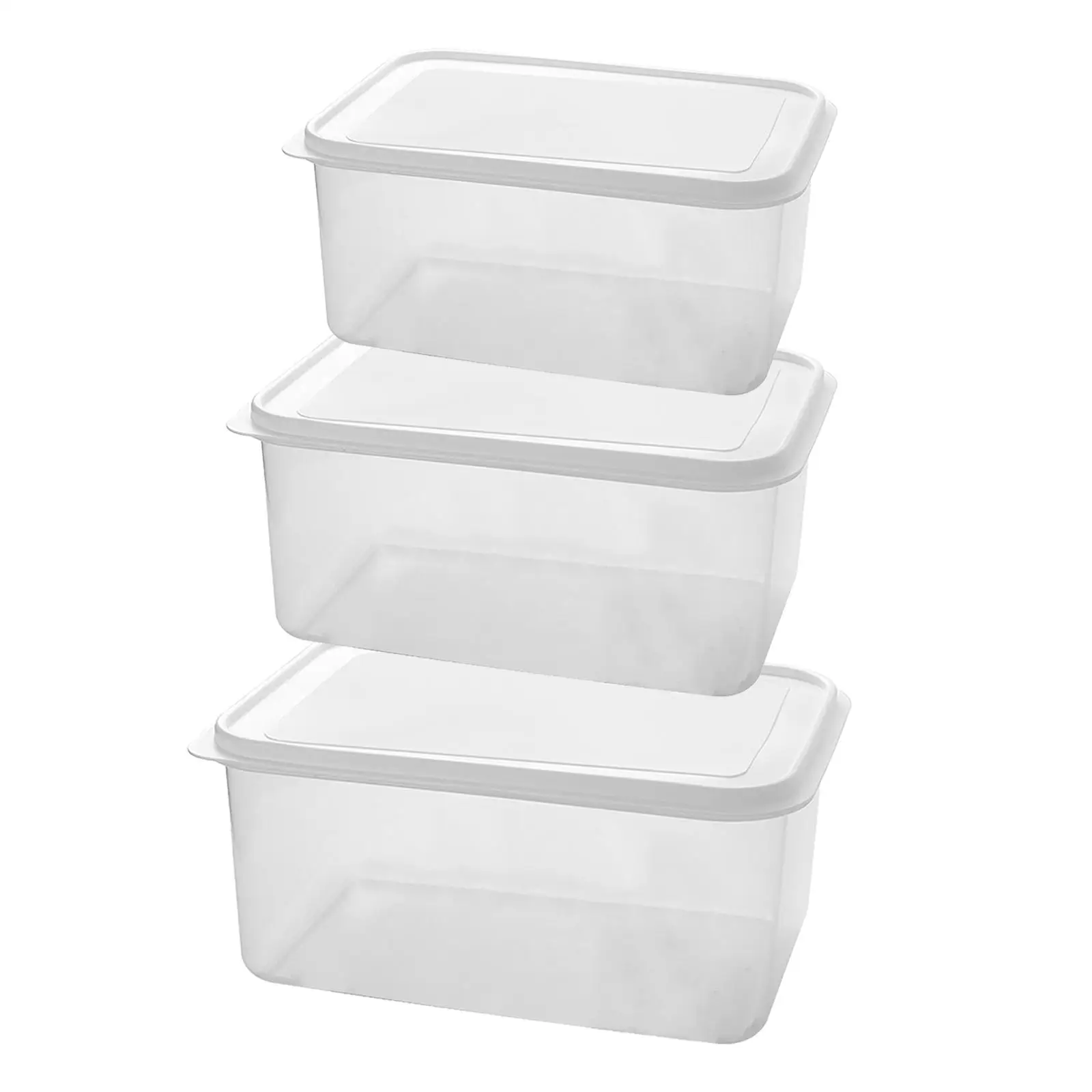 

Household Pizza Dough Proofing Box Pizza Dough Tray Vegetable Organizer Transparent with Cover for Pizza Making