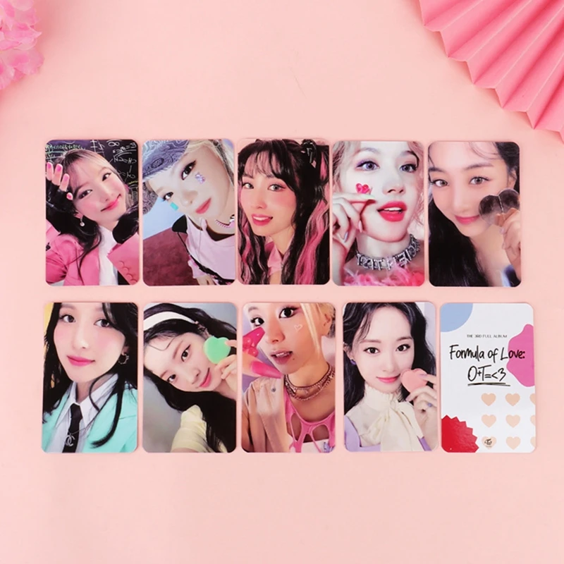 Twice Scientist Formula of Love Kpop Photocard Stickers 