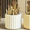 Desktop cosmetics storage box, light luxury dressing table, skincare shelf 5