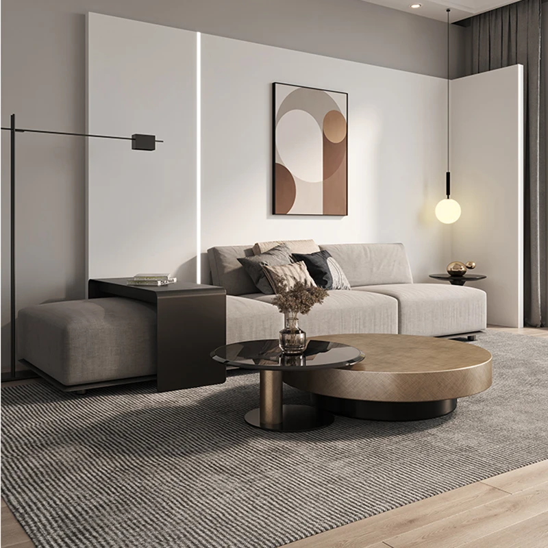 

Modern Side Table Dining Glass Makeup Desk Mobile Coffee Table Books Patio Luxury Mesa De Centro Salon Outdoor Furniture