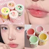 Korea Lip Sleeping Mask Colorless Makeup Lip Balm Fruit Essence Nutrious Lips Care Cream Fade Lip Lines Lipstick Primer Cosmetic 1