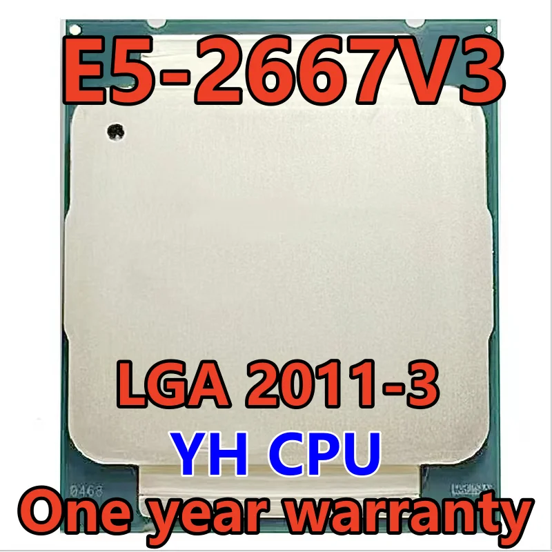 

E5 2667V3 E5 2667 V3 SR203 3.2GHz Prosesor CPU Delapan-core Enam Belas Benang 20M 135W LGA 2011-3 E5-2667V3 E5-2667 V3