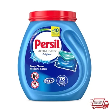 Ultra Everyday Clean Laundry Detergent Pacs Color Safe High Efficiency Original Scent 76 Loads Easy Use Premeasured Packs 1