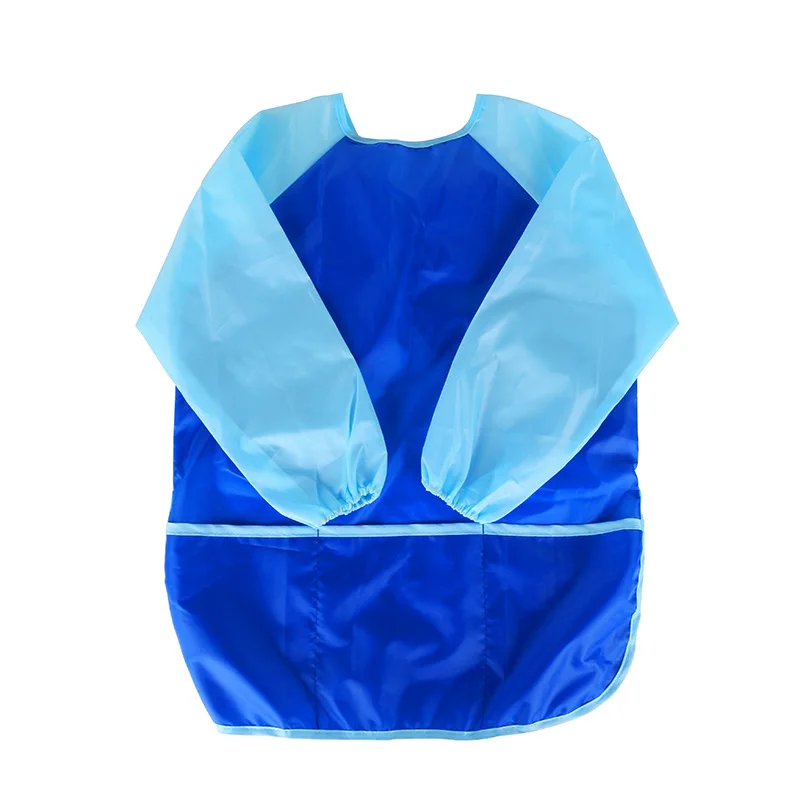 Waterproof Children Aprons Long Sleeve Multipurpose Durable Bib Kid Eating Painting Over Clothes Apron Cooking Bib 6