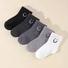 5 Pairs Baby Socks Cute Funny Face Emoticons Pattern Comfortable Kids Boys Girls Socks 4