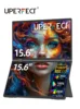 UPERFECT Dual Portable Monitor 15.6" 1080P FHD IPS Folding Stacked Triple Laptop Screen Extender Game USB-C Plug & Play Travel