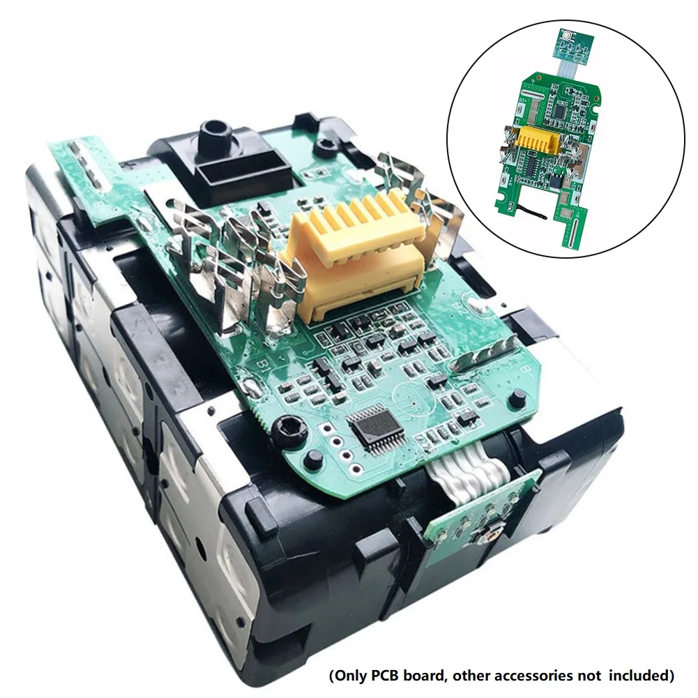 

1x PCB Circuit Board PCB Circuit Board Accessories For Bl1860 15-cell Built-in Dual ICs Detect For Bl1815 5-cell