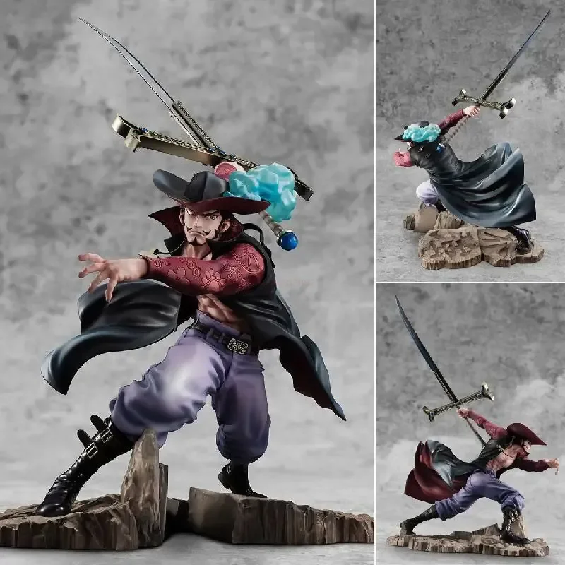 

One Piece Anime Figure Dracule Mihawk The Strongest Swordsman Anime Manga Statue Pvc Action Figure Collectible Model Doll Toys