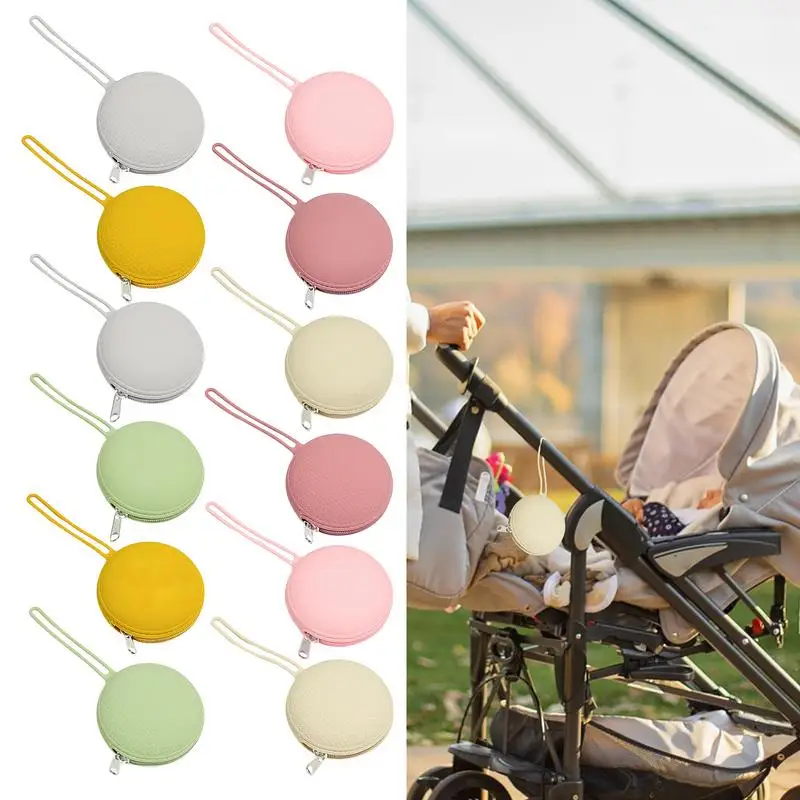 

Портативная Водонепроницаемая силиконовая сумка для хранения молнии и веревки, Силиконовая пустышка, маленькая фотография