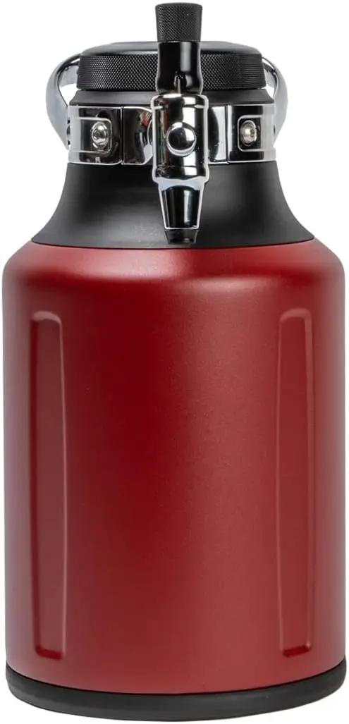 uKeg Go Carbonated Growler Beer Gift and Craft Beverage Dispenser for Beer, Soda, Cider, Kombucha and Cocktails, Am 4