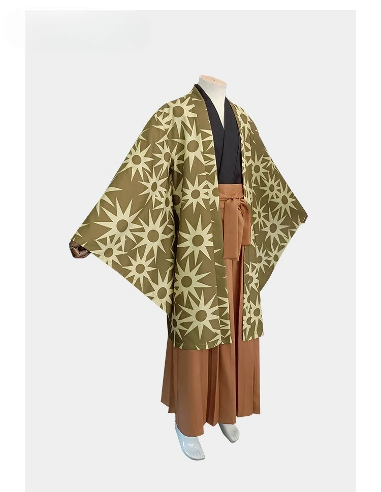 Kimetsu no Yaiba Tanjiro Kamado Traditional Kimono Cosplay Costume