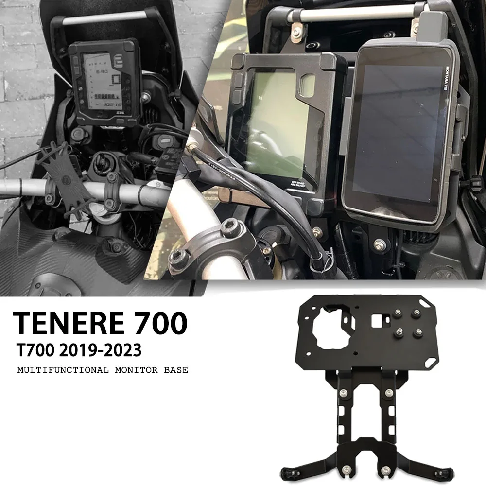 2019-2023 Tenere 700 Supporto Di Navigazione Per Telefono Cellulare Per Yamaha Tenere700 T 700 T700 Base Monitor Multifunzionale Stabilizzatore Gps