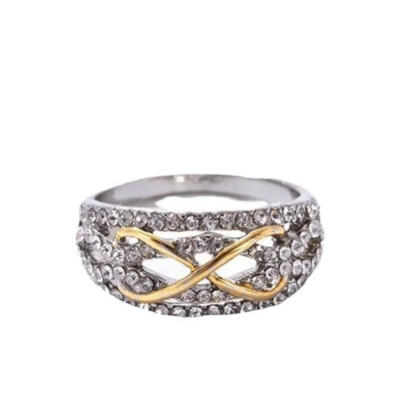 Women Rings for Wedding Engagement Band Luxury Accessories Party Gift