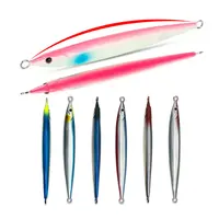 1PC Fast JIg Lure 60g80g100g Fishing UV Glow Jig 3D Print Speed Falling Angler Metal Hard Bait Sinking Jigging Pesca Bait 1