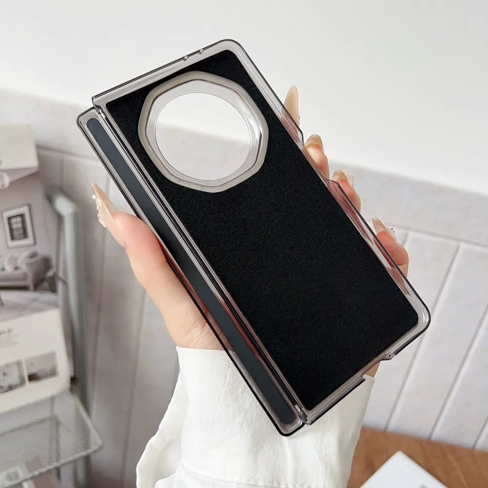 Luxurious PU Leather Magnetic Protective Phone Case - Wireless Charging Compatible