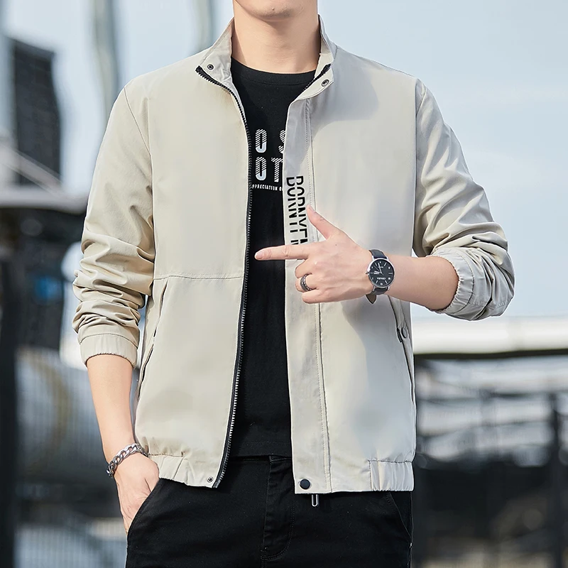 

Men's new autumn jacket trend Korean handsome youth versatile student casual men's spring and autumn coat