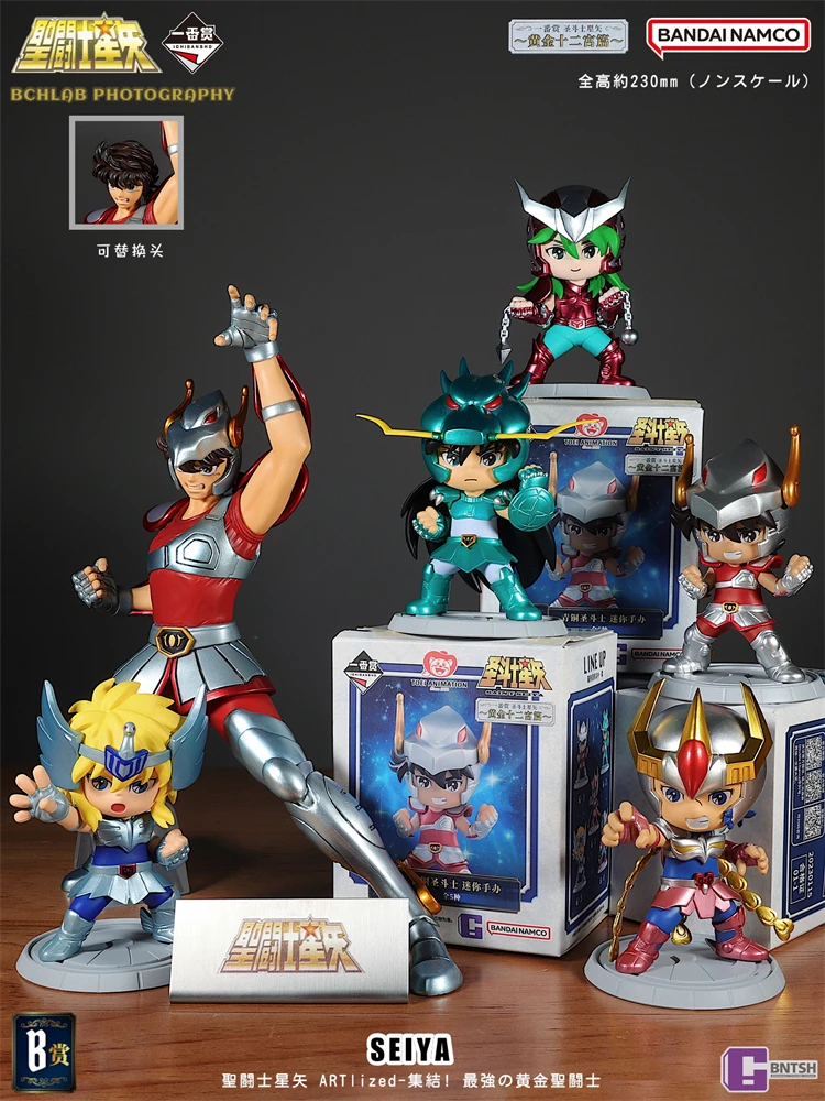 聖闘士星矢 フィギュアセット バンダイ バンダイ-聖闘士星矢フィギュア,シュミョーフェニックス,ikkiシュン