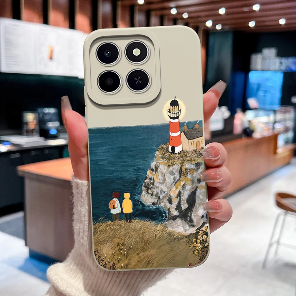 Cute Bear Shockproof Silicone Phone Case - Soft Bumper Shell