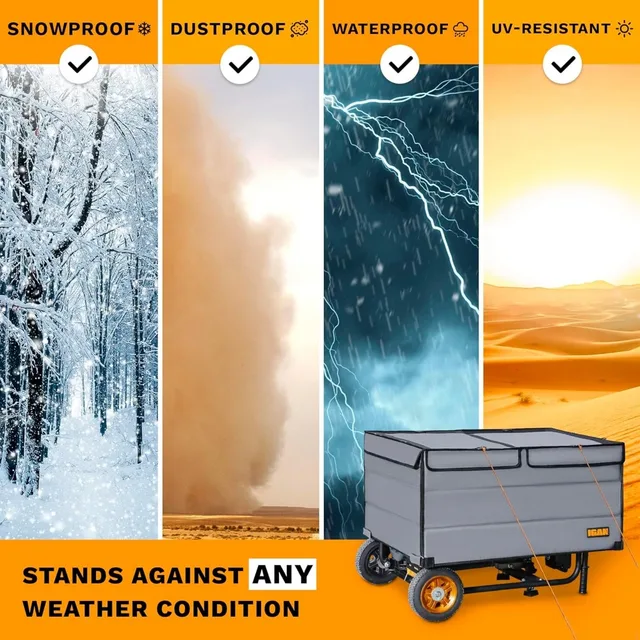 Copertura Impermeabile Per Generatore Portatile - 64x61x54cm, UV Protetta, Per Esterno - Foto 13