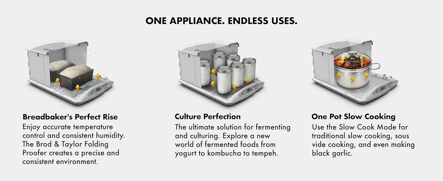 Description Picture 6 of itemBrod & Taylor Folding Proofer & Slow Cooker (Proofer)