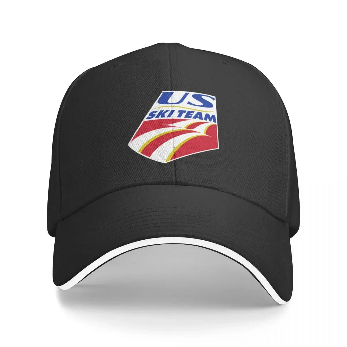 

Us Ski Team Usa Logo United States Baseball Cap Ball Cap Snap Back Hat cute Fishing cap Women's Men's