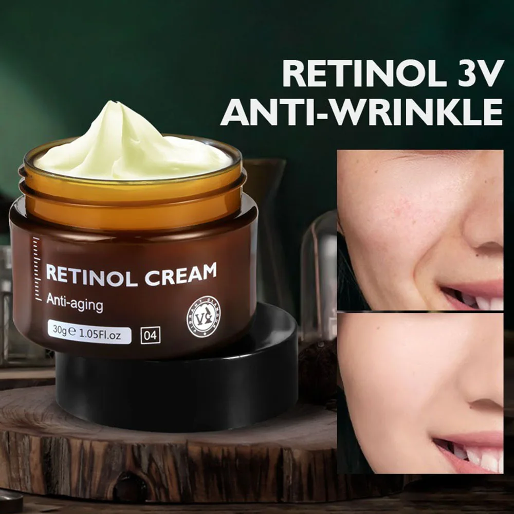 

Retinol Face Cream Anti-Aging Remove Wrinkle Firming Lifting Whitening Brightening Moisturizing Facial Skin Care Beauty Health