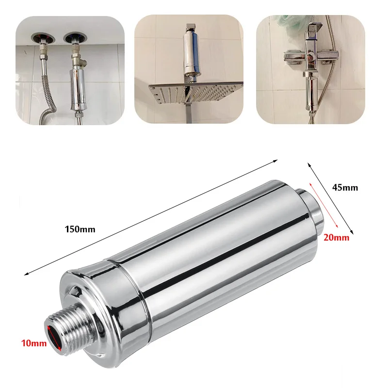 2PCS Class 15 ABS Purifier Shower Filter Shower Filter Purifier Bath Water Water Treatment Health Softener
