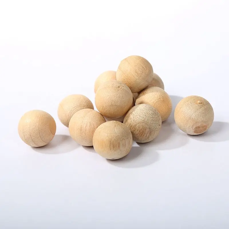 50Pcs Camphor Balls Natural Wood Insect Repellent For Wardrobe