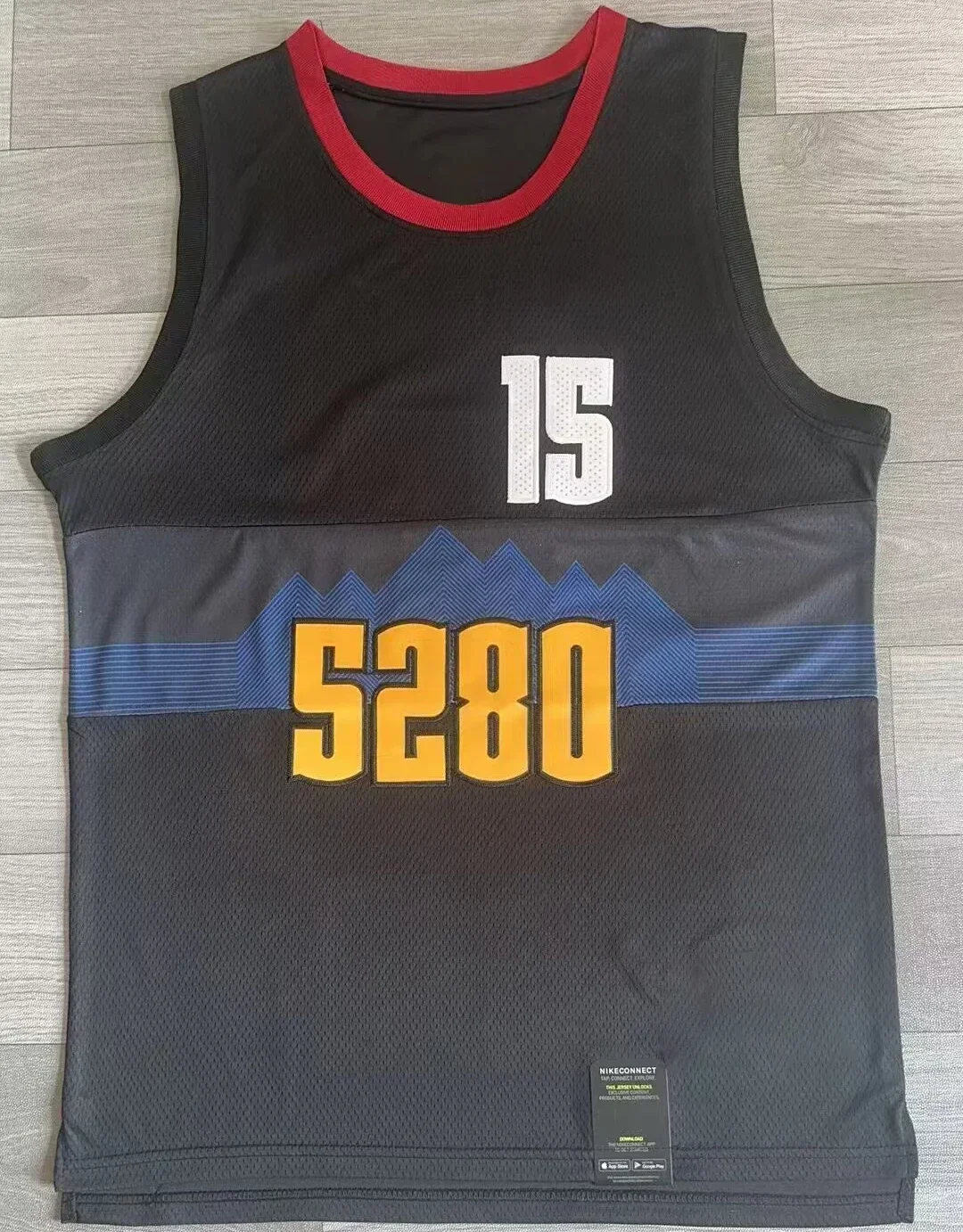 

Man New American Basketball Jerseys Clothes Nikola Jokic #15 European Size Ball Pants T Shirts Loose Cotton Shorts Sweatshirt