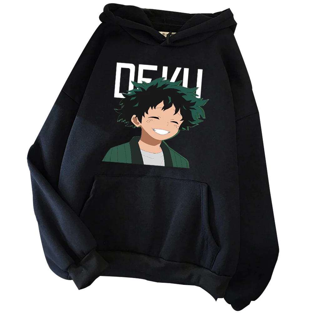 

My Hero Academia Anime Hoodie Deku Manga Hoodie Deku Fan Gift Hoodie Harajuku Pullover Tops Streetwear Unisex