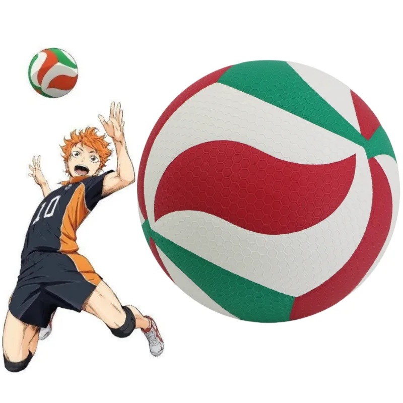 Anime Haikyuu!! Volleyball Hinata Shoyo Karasuno Standard Match Volleyball Students Training Ball Adult Size 5