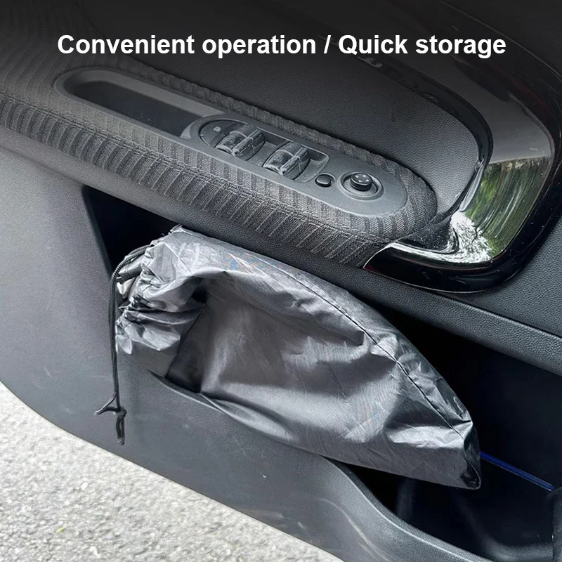 Car Front Window Sunshade Cover Sun Shade for Mini Countryman U25 F65 F66 F67 Cooper S E SE J01 EV 2025 Styling Accessories