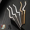 1Pc Metal Bifold Money Clip Bar Wallet Replace Parts Spring Clamp Cash Cheque Holder  For Pocket 75mm/3 inch 2