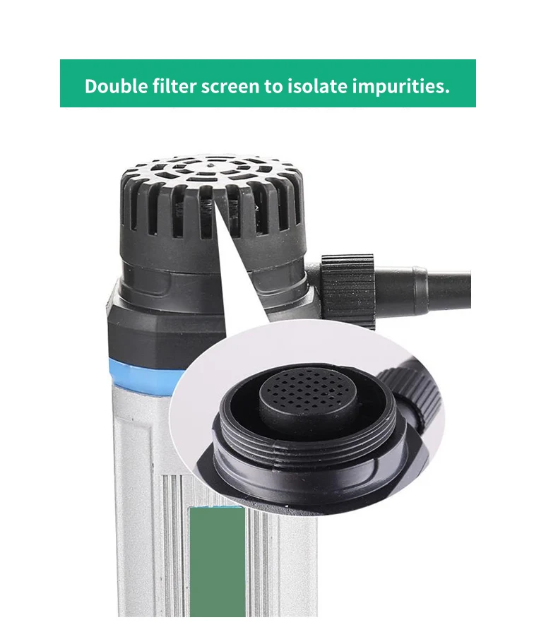 Mini bomba de água submersível de alta