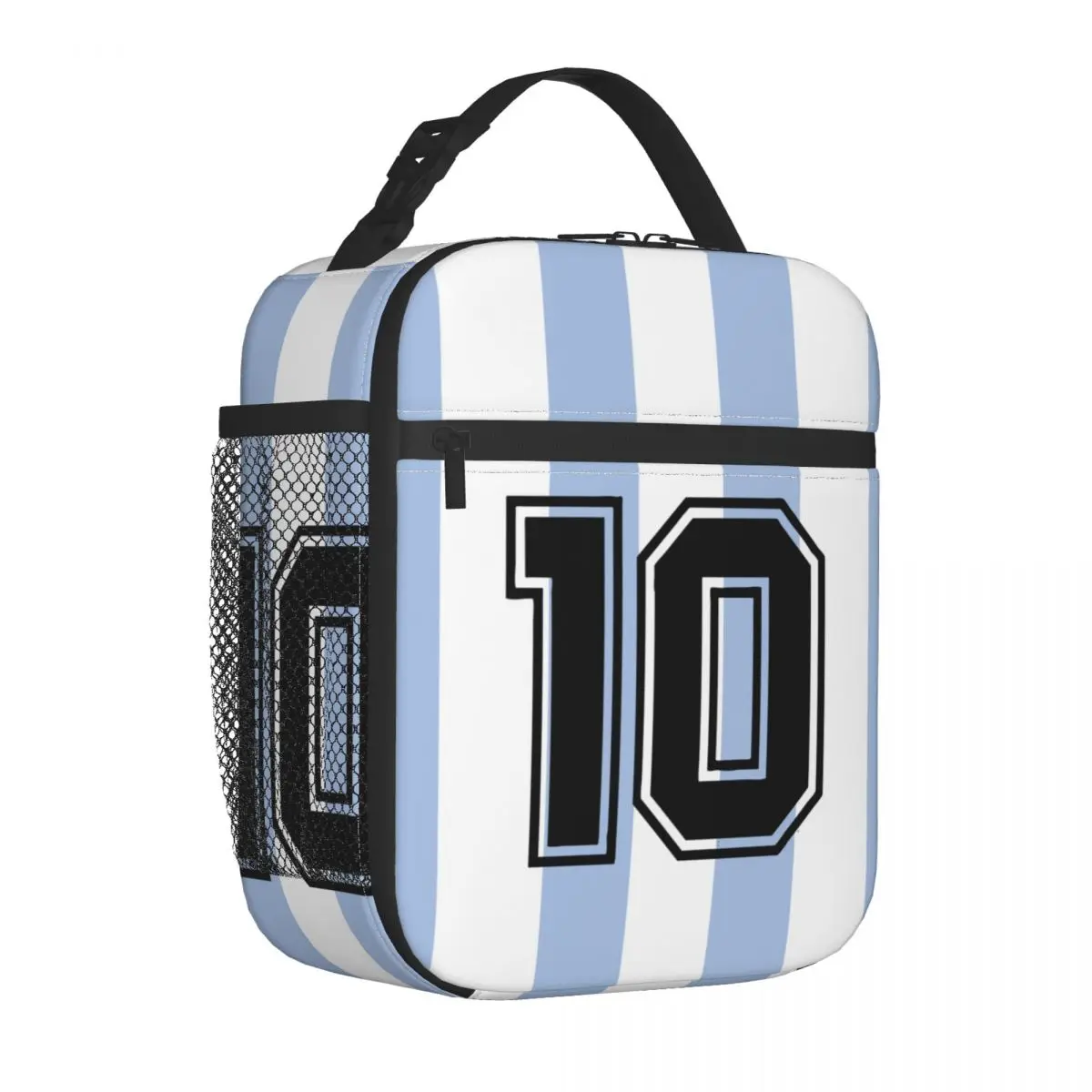 

Изолированная сумка для обеда номер 10, сумка-холодильник для футбола Контейнер для еды, большая сумка-тоут для ланча, сумка для еды, для работы на открытом воздухе