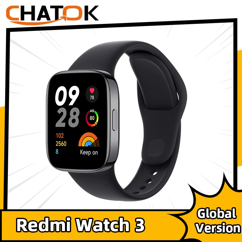 Global Version Xiaomi Redmi Watch 3 Smart Watch Blood Oxygen 1.75