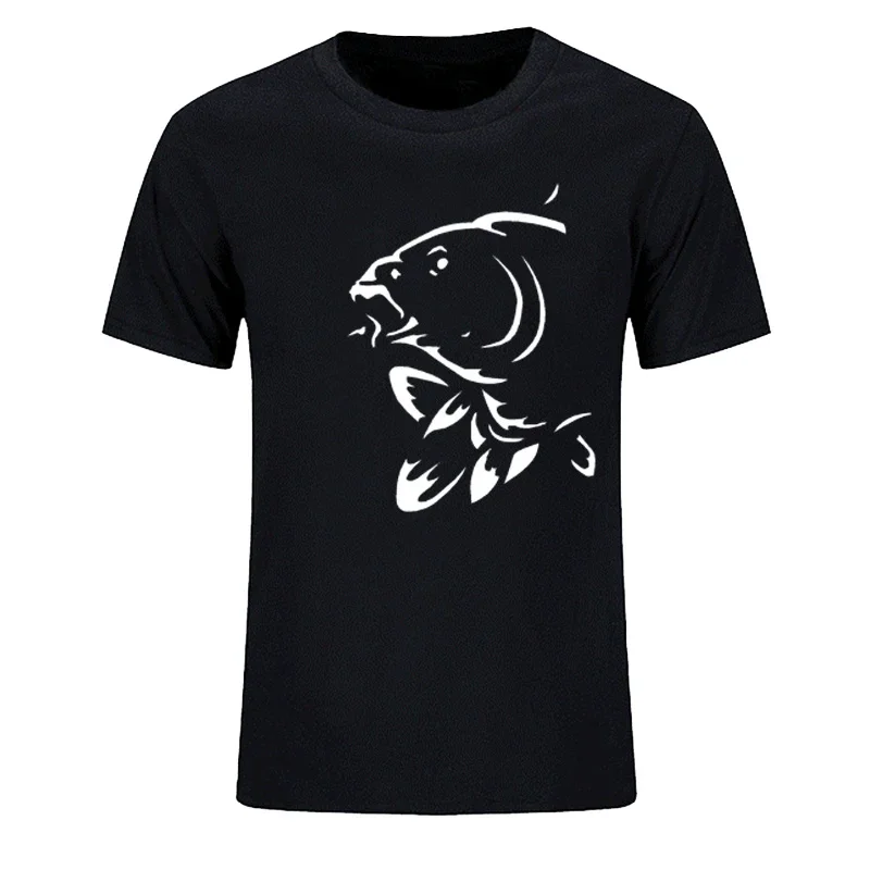

2024 Summer New Carp Sport 3d Printed Men's T-shirt Summer Fishing Fashion Breathable Plus Size Comfortable Short Sleeves