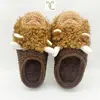 New Hot Highland Cow Slippers Plush Cattle Slippers Brown Cartoon Winter Warm Kawaii Animal Slides Shoes Adult Plushie Gift 4