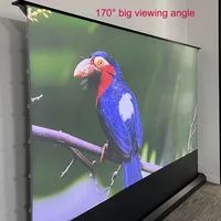2025 Hot 150 Max Electric Tab Tension Floor Rising ALR Projector Screen Ambient Light Rejecting Motorized for UST Laser TV 3D 8K - Image 5