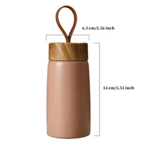 Insulated Coffee Mug 304 Stainless Steel Tumbler Water Thermos Vacuum Flask Mini Water Bottle Portable Travel Mug Thermal Cup 6