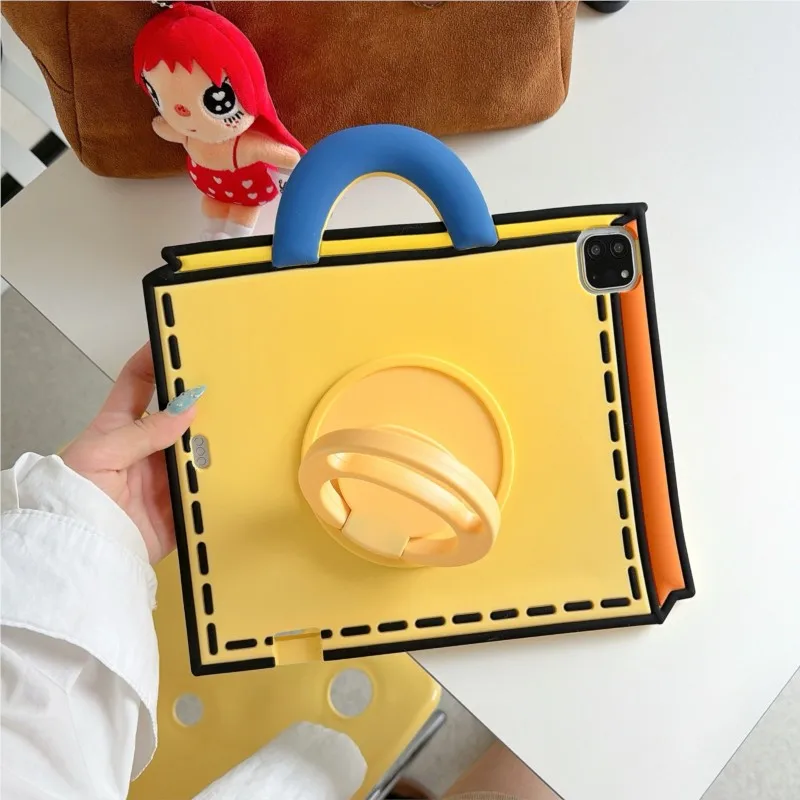 Stylish Handheld Bag Tablet Case with Pen Holder