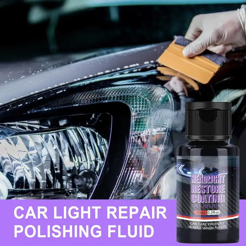 

Car Light Restorative Liquid Removing Oxidation Dirt Portable Headlight Repair Polish Liquid For Car Headlight Restoration