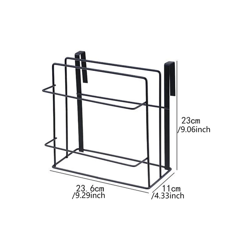 Kitchen Non-punching Multi-functional Pot Lid Cutting Board Placement Storage Rack Cabinet Hanging Cabinet Lower Hanger
